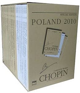 Chopin and His Europe 2025ノートブック&ブックマーク Chopin National Edition Boxed Set Study Score | J.W. Pepper
