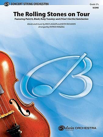 The Rolling Stones on Tour Orchestra Sheet Music | J.W. Pepper