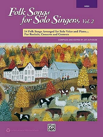 Folk Songs for Solo Singers, Vol. 2 Vocal Sheet Music | J.W. Pepper