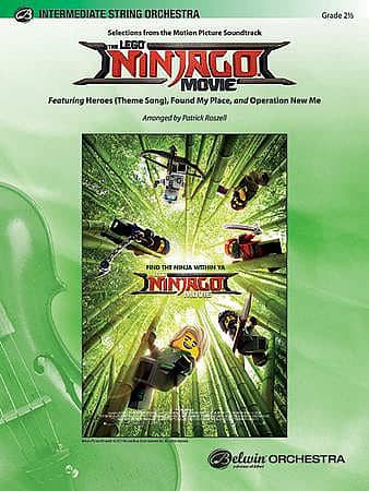 虹の国から 主題歌紙シートレコード 2枚セット再生確認済み The Lego Ninjago Movie Orchestra Sheet Music | J.W. Pepper