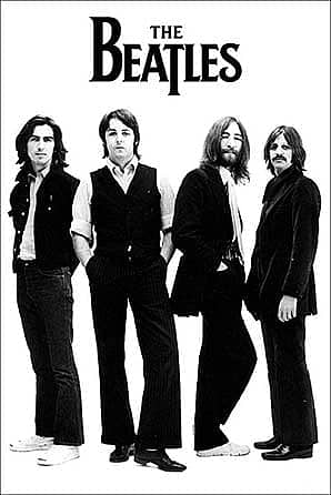 The Beatles White Album Group Shot Poster | J.W. Pepper