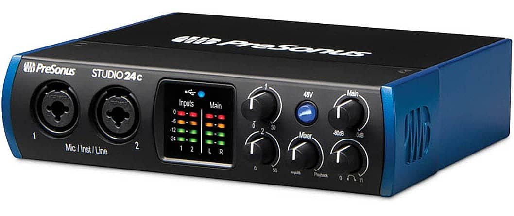 PreSonus Studio 24c USB-C Audio Interface | J.W. Pepper