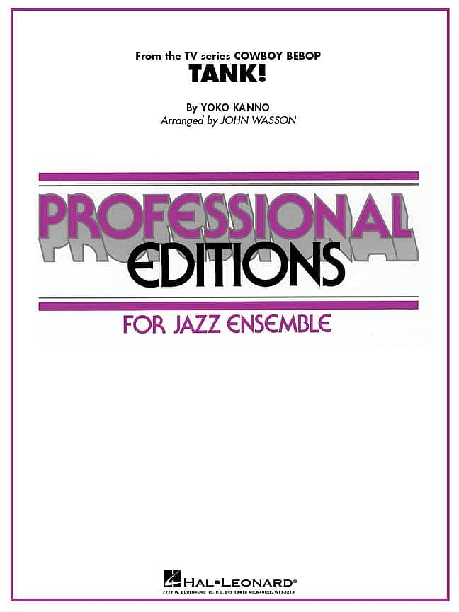 Tank! Jazz Sheet Music | J.W. Pepper