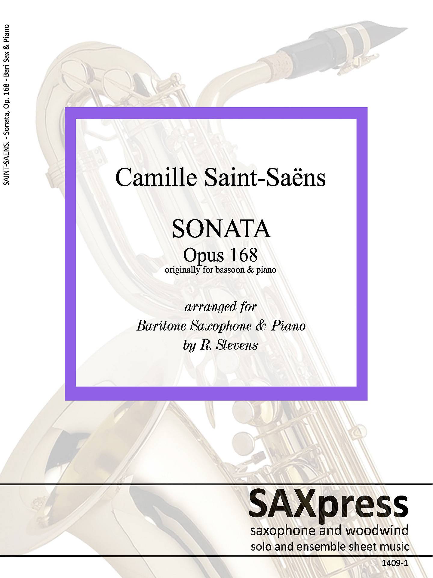 Sonata, Op. 168 Sheet Music | J.W. Pepper