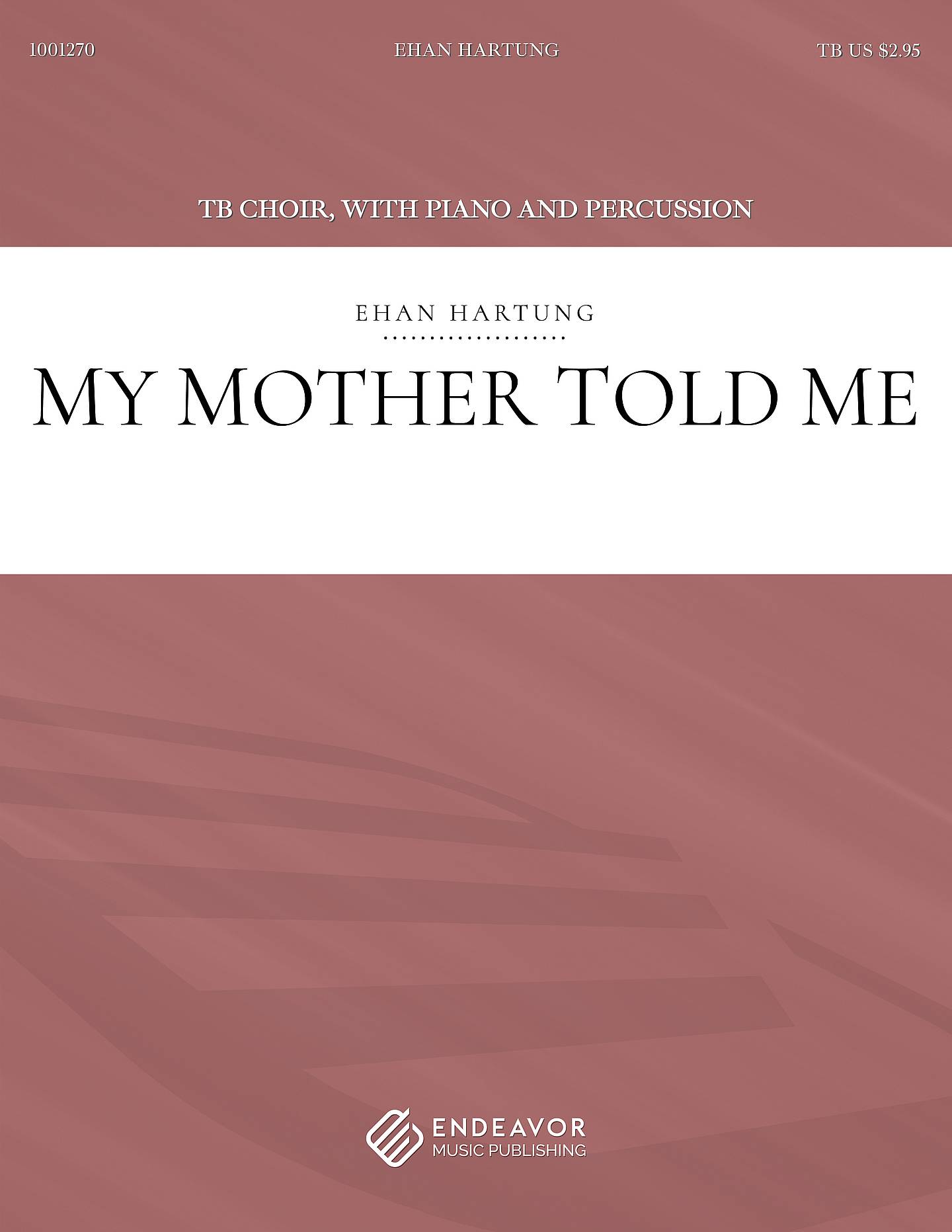 My Mother Told Me Choral Sheet Music | J.W. Pepper