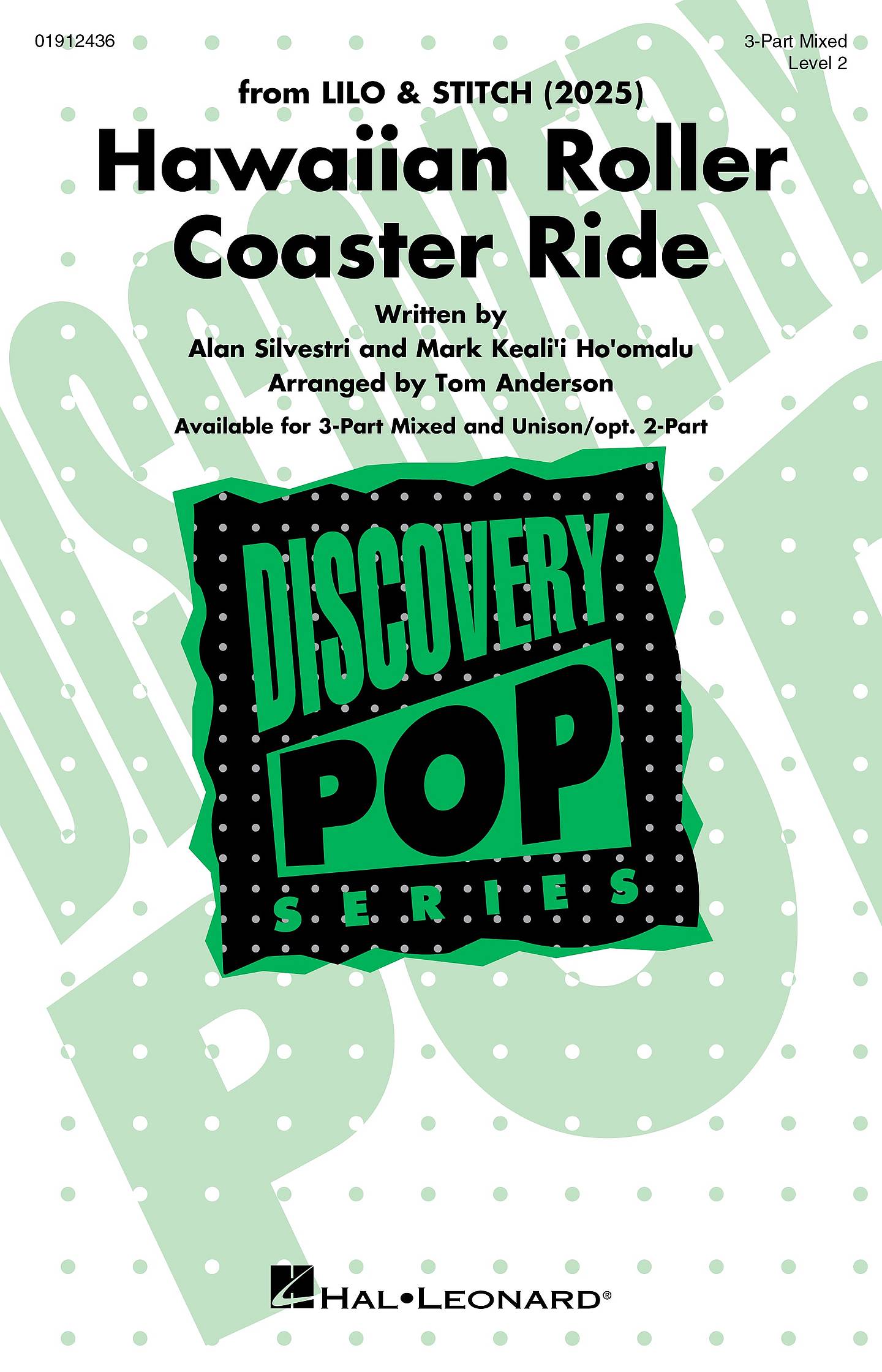 Hawaiian Roller Coaster Ride Choral Sheet Music | J.W. Pepper