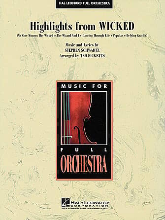Wicked Orchestra Sheet Music | J.W. Pepper