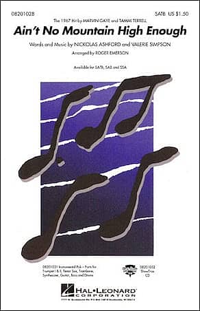 Ain't No Mountain High Enough Choral Sheet Music | J.W. Pepper