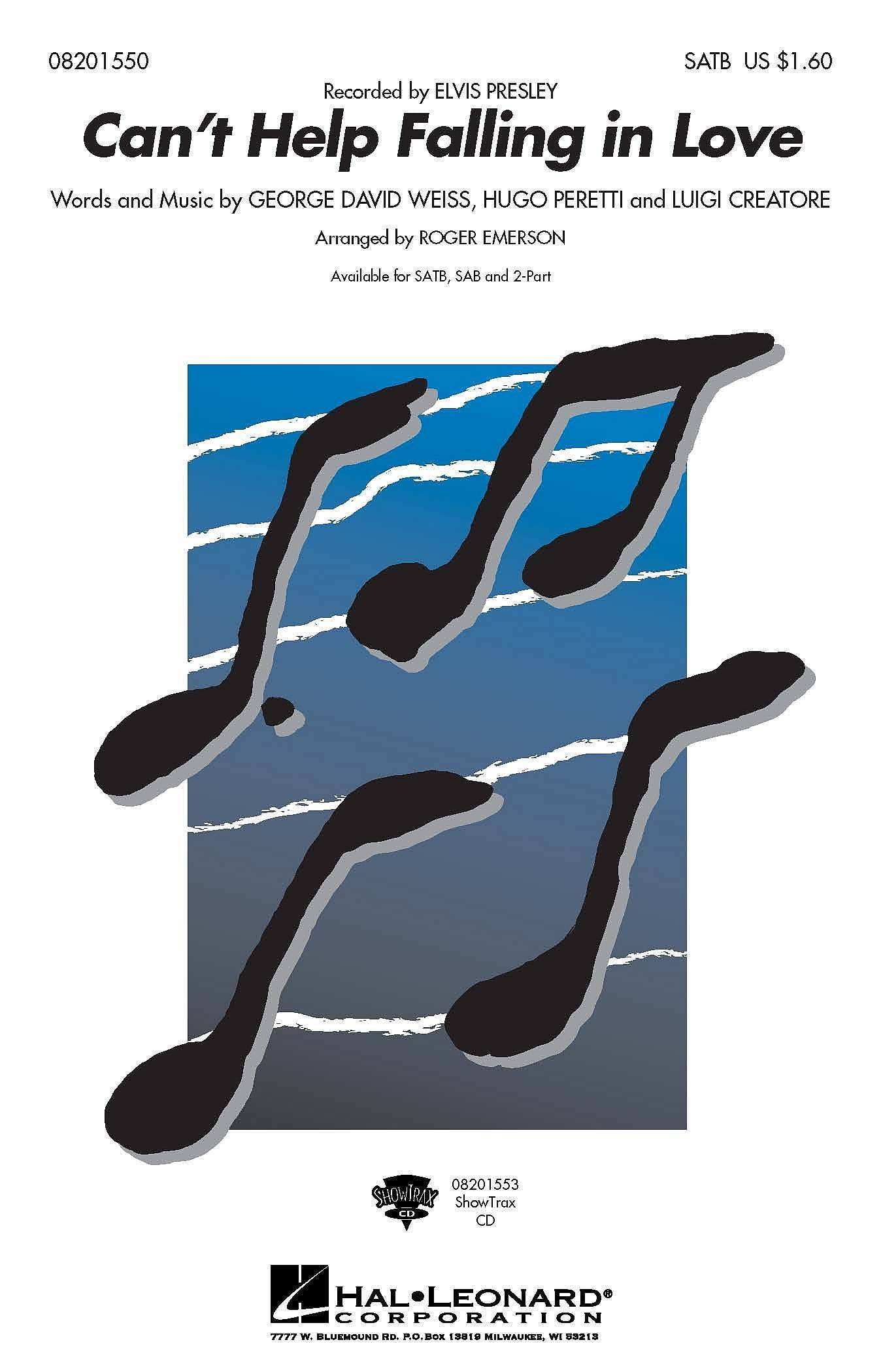 Can't Help Falling in Love Choral Sheet Music | J.W. Pepper