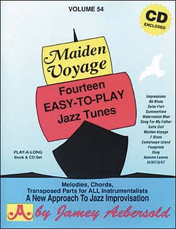 Jamey Aebersold Jazz, Volume 54 (Maiden Voyage) Sheet Music | J.W.