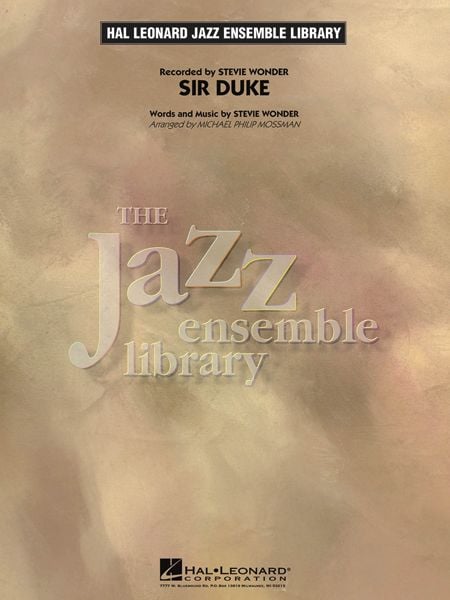 Sir Duke Jazz Sheet Music | J.W. Pepper