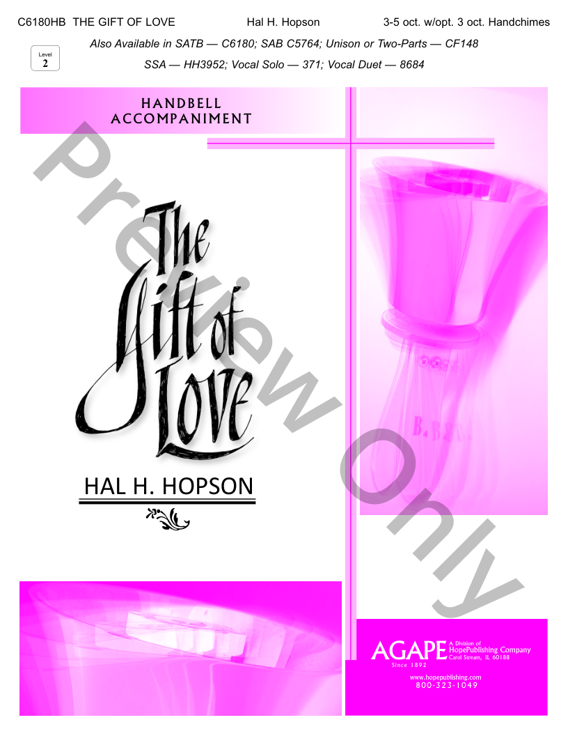 The Gift of Love Choral Sheet Music | J.W. Pepper
