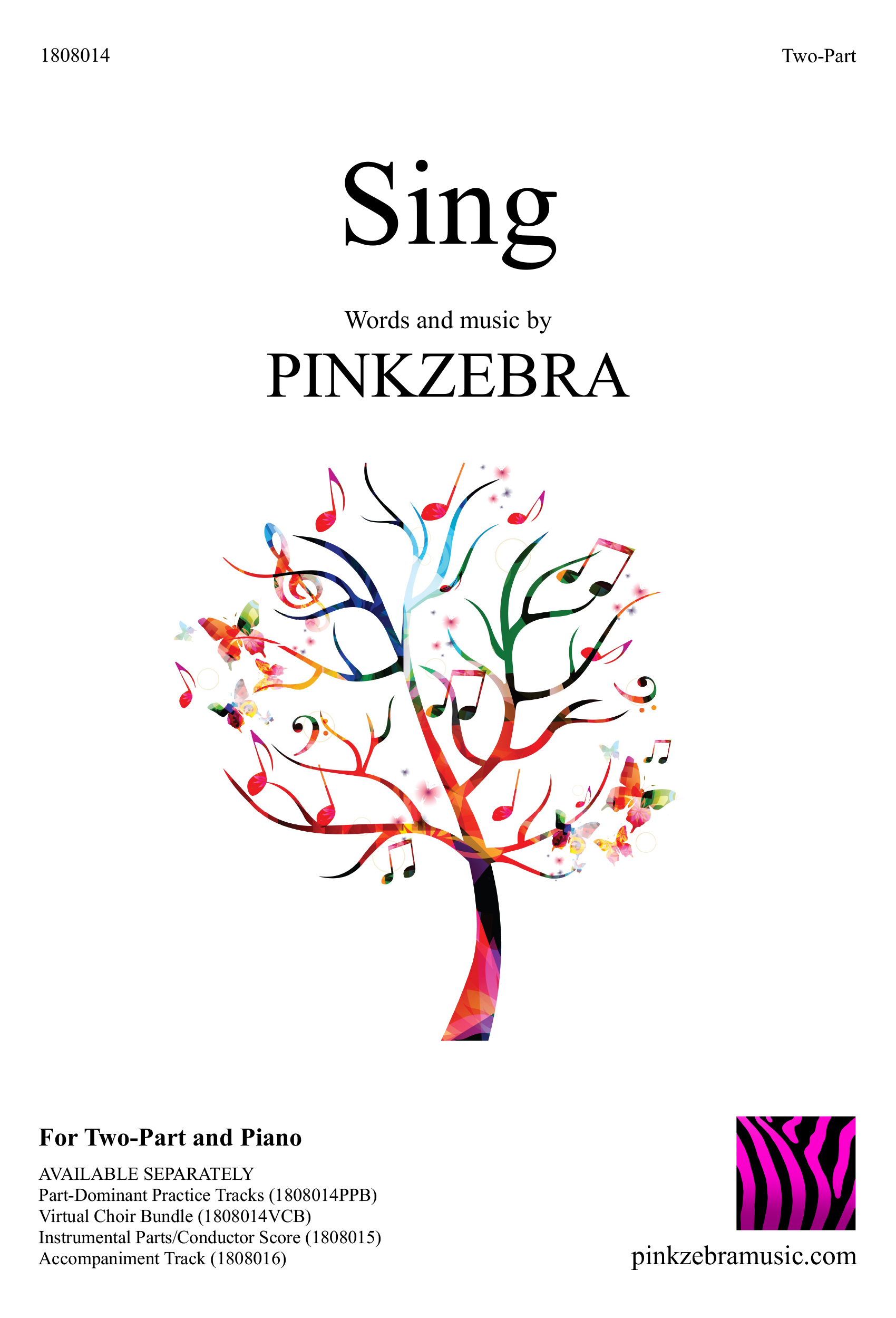 Sing Choral Sheet Music | J.W. Pepper
