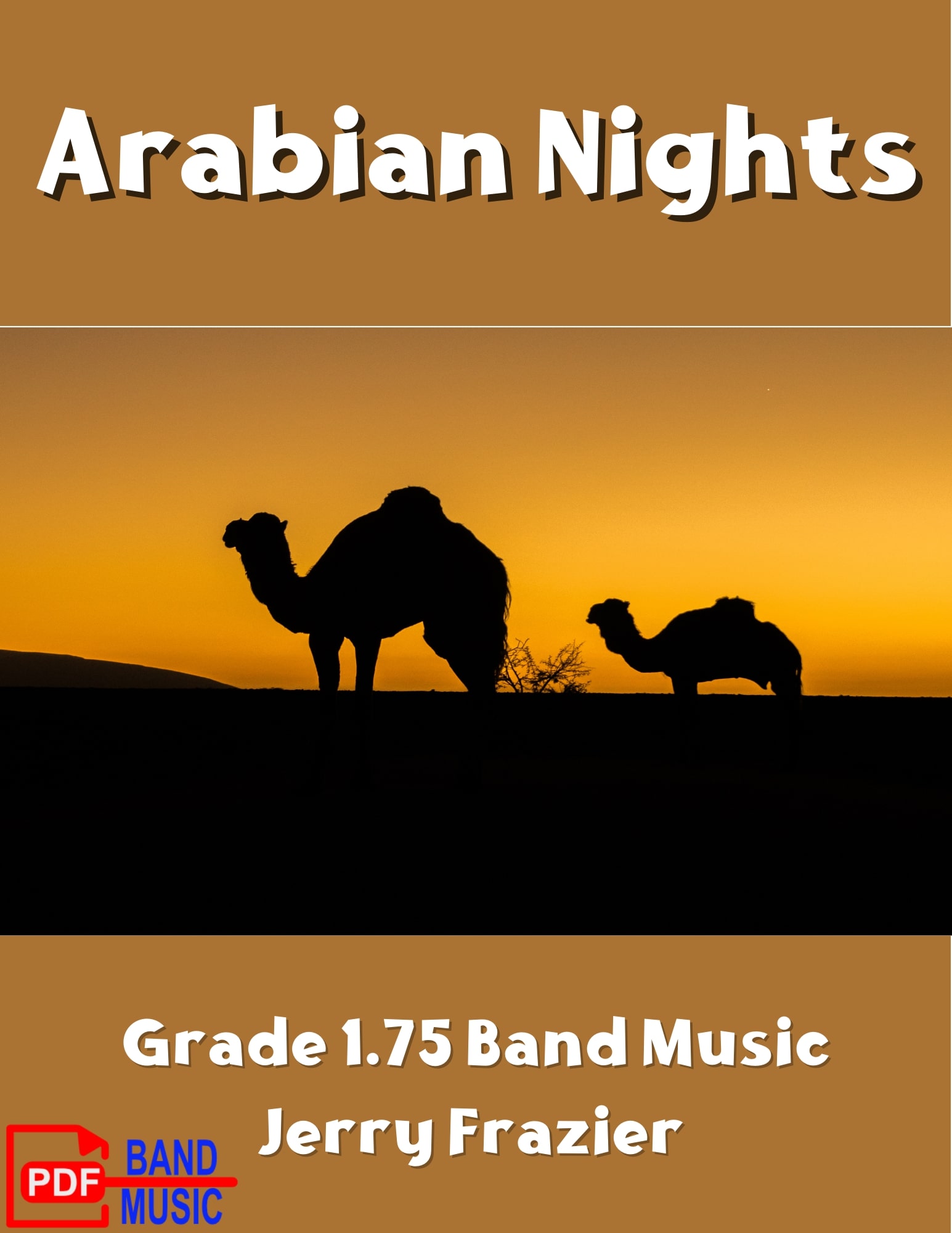 Neptunes - Arabian for Strings レコード Arabian Nights Concert Band Sheet Music | J.W. Pepper