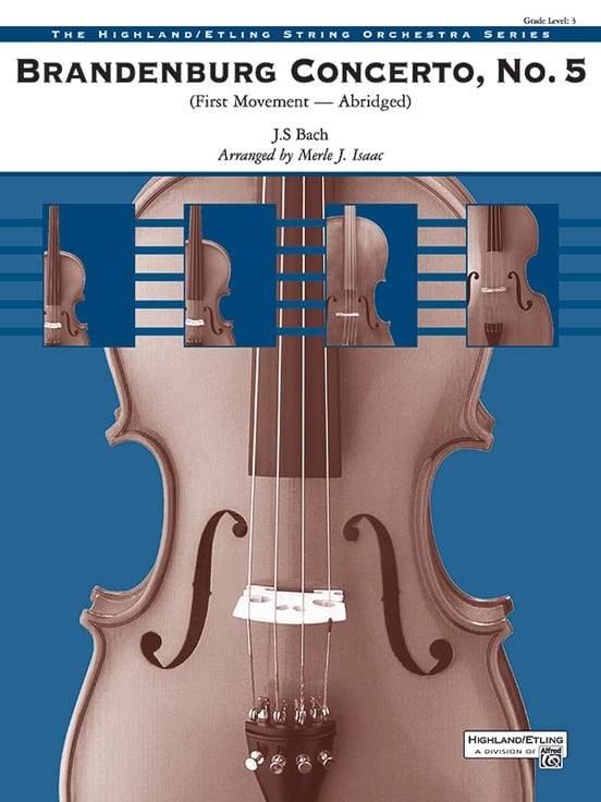 Brandenburg Concerto No. 5 Orchestra Sheet Music | J.W. Pepper
