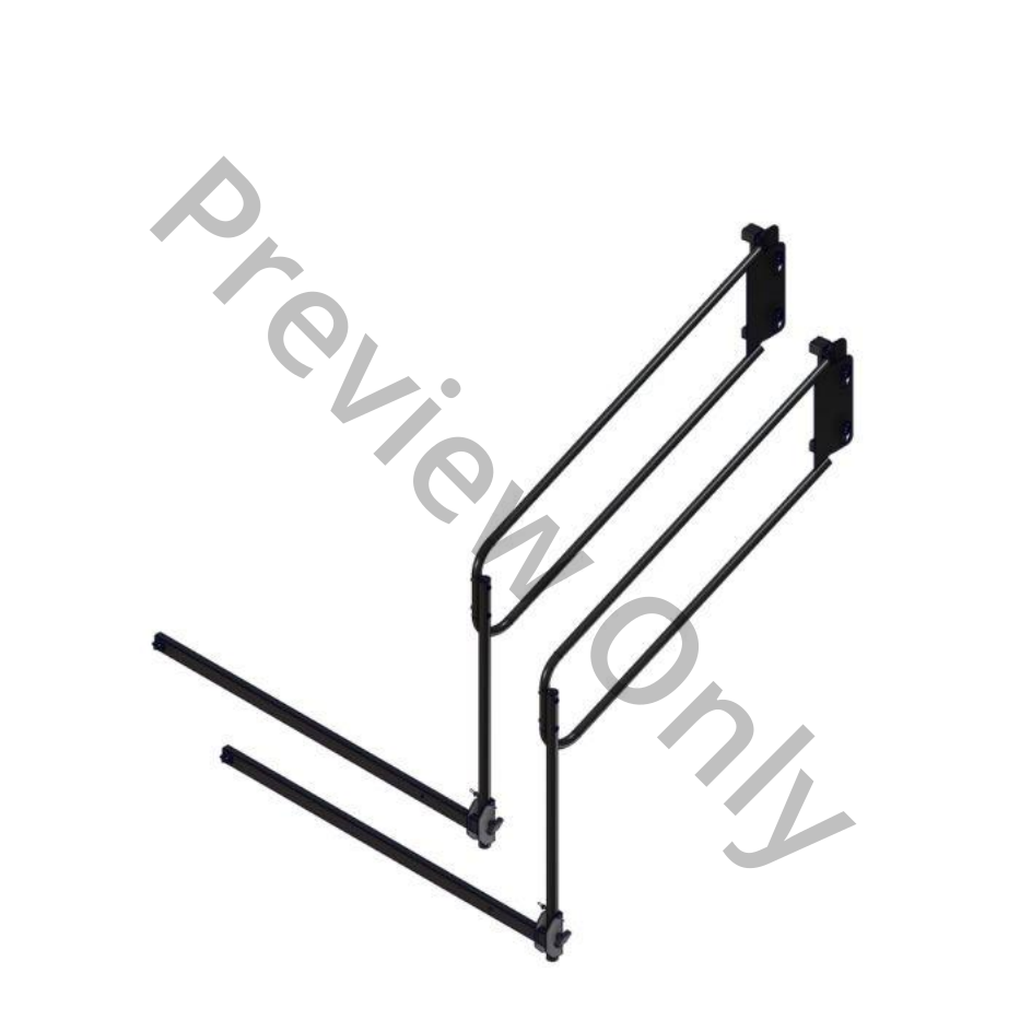 Signature Choral Riser Side Rails (Set of 2) | J.W. Pepper